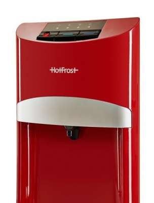 Кулер для воды HotFrost 45A red с нижней загрузкой бутыли